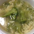 ☆tomo_☆'s cooksnap of when they made ふんわり卵のブロッコリースープ.