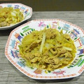 watership's cooksnap of when they made 白菜と豚こまと糸こんにゃくのカレー炒め.