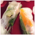 いっつみーー's cooksnap of when they made 生ハムとアボカドの生春巻き.