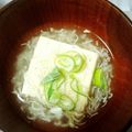 クックO3IIRY☆'s cooksnap of when they made 湯豆腐 しらすの餡掛け.