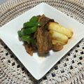 Ribbonキッチン's cooksnap of when they made 安い牛肉で！うまい焼き肉丼。弁当にも。.