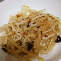 ピチョミ's cooksnap of when they made 簡単副菜♪もやしとえのきのぽん酢和え.