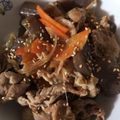 はまちほ's cooksnap of when they made ご飯がすすむ！豚肉こんにゃく♪.
