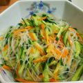 ajikuma's cooksnap of when they made 給食の味☆春雨サラダ♬.
