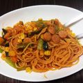 ゅた_さゅ's cooksnap of when they made まなまゆへ♪ナポリタン.