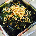 ♧きいたん's cooksnap of when they made わかめとしらすのごま油炒め.