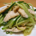 ぴかるママ's cooksnap of when they made 鶏ささみときゅうりの中華風サラダ.