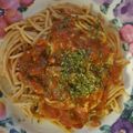 id405565's cooksnap of when they made 簡単☆トマトソースのシーフードパスタ.