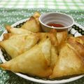 赤い電話's cooksnap of when they made 春巻の皮でパリッ♪フライパンサモサ.
