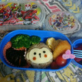 aki178aki's cooksnap of when they made 今年の干支♡「見猿聞か猿言わ猿」キャラ弁.
