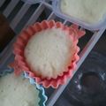 航海ママ☆'s cooksnap of when they made レンジで離乳食 卵不使用 米粉で蒸しパン.