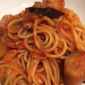 Toshiecook's cooksnap of when they made ＊超簡単！トマトとナスの本格パスタ＊.