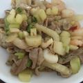 ぴろろ。's cooksnap of when they made えびとセロリの中華風塩炒め.