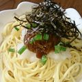 ｓｉｏ's cooksnap of when they made 包丁ほぼ不要！クイック✿なめたけパスタ。.