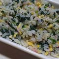 珊瑚チャン's cooksnap of when they made ほうれん草と香味ペーストだけ！ポパイ炒飯.