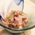 野菜博士's cooksnap of when they made おつまみ☆蓮根としらたきのタラコ和え.