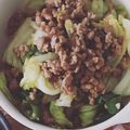 116mama's cooksnap of when they made マーボーキャベツ.