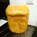 わたるんママ's cooksnap of when they made ハニーミルク♡生クリーム食パン（HB）.