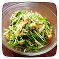 カナLOVE♥︎♥︎'s cooksnap of when they made ほんだしで水菜とお揚げのサラダ.