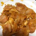 COOK884's cooksnap of when they made 魚肉ソーセージのケチャップチーズ.
