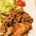 ゆうちゃん39's cooksnap of when they made 鶏むね肉と舞茸の甘辛アーモンド炒め.