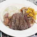 ピンクローズ☆'s cooksnap of when they made ペッパーランチ風 ステーキプレート.