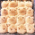 クックGP3A41☆'s cooksnap of when they made ミルクきな粉ちぎりパン♡テッド風.