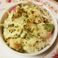 YandAkyoto's cooksnap of when they made えびとアボカドの厚揚げグラタン.