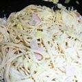 ちまろくさん's cooksnap of when they made ★おかずになる美味い★サラスパ.