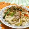 赤い電話's cooksnap of when they made 簡単☆ 和風焼うどん.