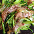 クックC18DJ9☆'s cooksnap of when they made 簡単！かぶの葉のおかか炒め.