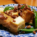 ぷりんs's cooksnap of when they made 包丁要らず豚ミンチと厚揚げの味噌マヨ炒め.
