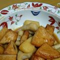 ♪アップル♪'s cooksnap of when they made じゃこ天アレンジ♡蓮根とさつま芋甘辛炒め.