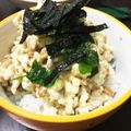 ウサミソー's cooksnap of when they made ネバネバわさマヨ鶏そぼろ丼.
