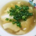 とっとっとまとちゃん's cooksnap of when they made くずし豆腐としょうがのあったかスープ.