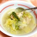 はなうぃっしゅ's cooksnap of when they made 手羽元・白菜のとろとろのにんにく入スープ.
