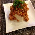 きたろうさん's cooksnap of when they made 納豆キムチのっけ冷や奴.