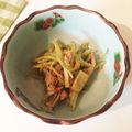 xiangli21's cooksnap of when they made 春の常備菜☆うど皮のツナきんぴら.