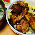 ナカハル's cooksnap of when they made 大好き♪さんまのかば焼き丼★.