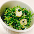 4123SRs's cooksnap of when they made 簡単5分！豆苗とちくわの梅マヨポン和え.
