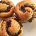 ★★★★★★★★'s cooksnap of when they made くるくるキノコあんぱん.