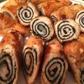 miinasmom's cooksnap of when they made 豚肉のくるくる海苔巻きソテー.