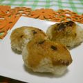 赤い電話's cooksnap of when they made トースターで☆簡単絶品味噌焼きおにぎり.
