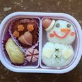 tttumugi's cooksnap of when they made 雪だるまサンタのクリスマス弁当.