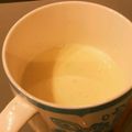 mykym's cooksnap of when they made レンジで簡単♪チーズ入りホットミルク♥.