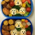 ピッコロ5's cooksnap of when they made キャラ弁♪見ざる・言わざる・聞かざる.