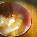 野菜のはたけ's cooksnap of when they made 白菜と切り餅だけ！おばあちゃんの煮餅♡.