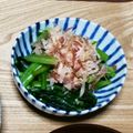 さあこ0828's cooksnap of when they made 小松菜の辛子和え.