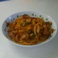 ハチ号's cooksnap of when they made 簡単ナポリタン.