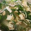 うれしのちゃん's cooksnap of when they made 春菊と豚バラ大根のスープ.